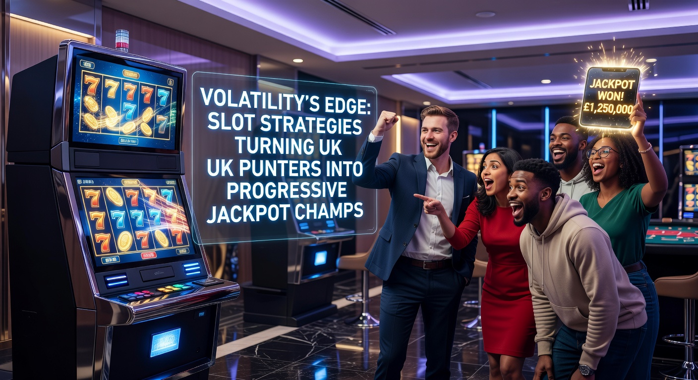 Dynamic slot reels displaying high-volatility progressive jackpot buildup with cascading symbols and rising meters