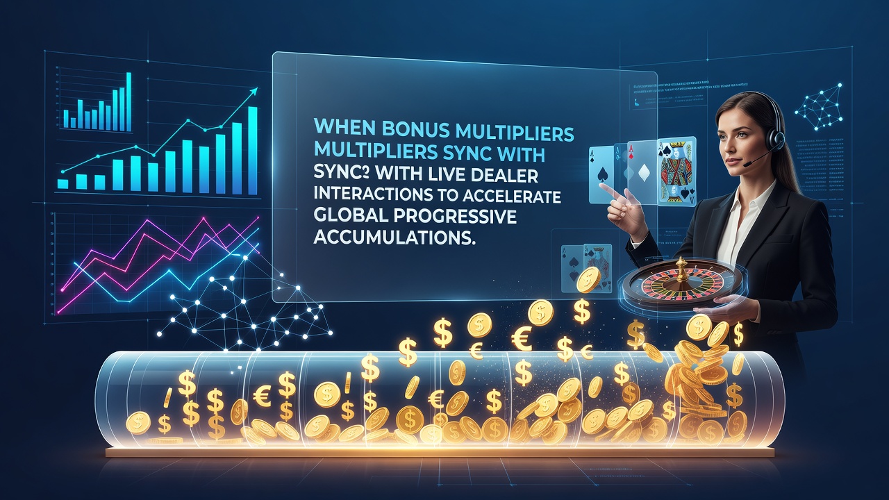When Bonus Multipliers Sync With Live Dealer Interactions to Accelerate Global Progressive Accumulations